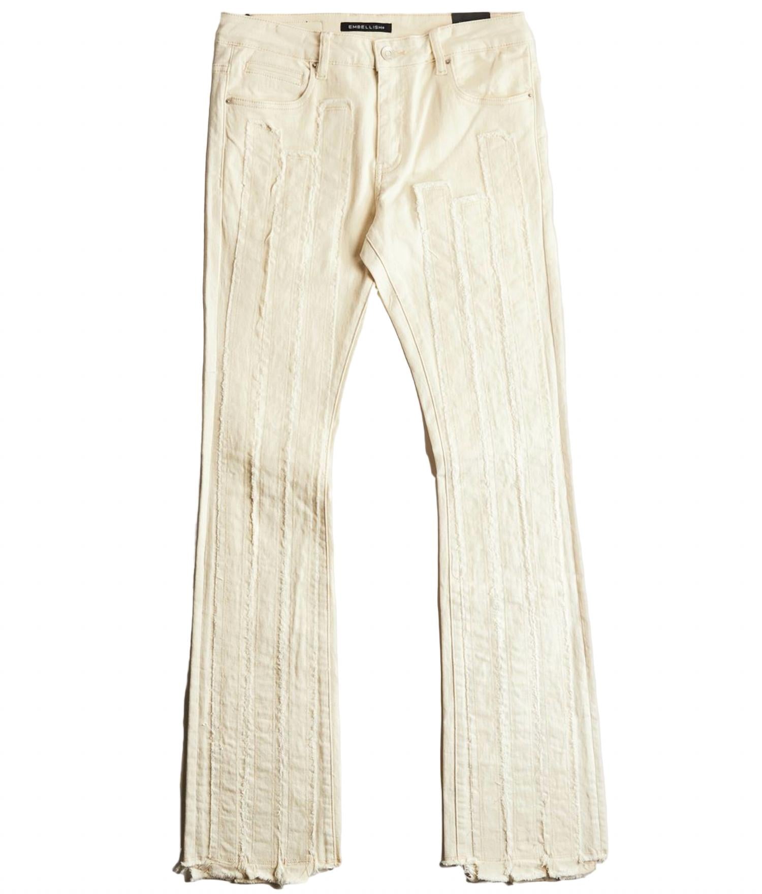 EMBELLISH Women's Ursus Regular-Fit Jeans in off white - women's pants