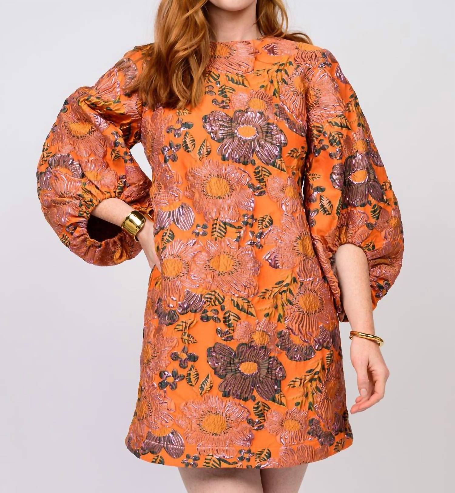 Ivy Jane - Brocade Shift Dress