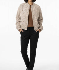 Esqualo - Flower Bomber Jacket