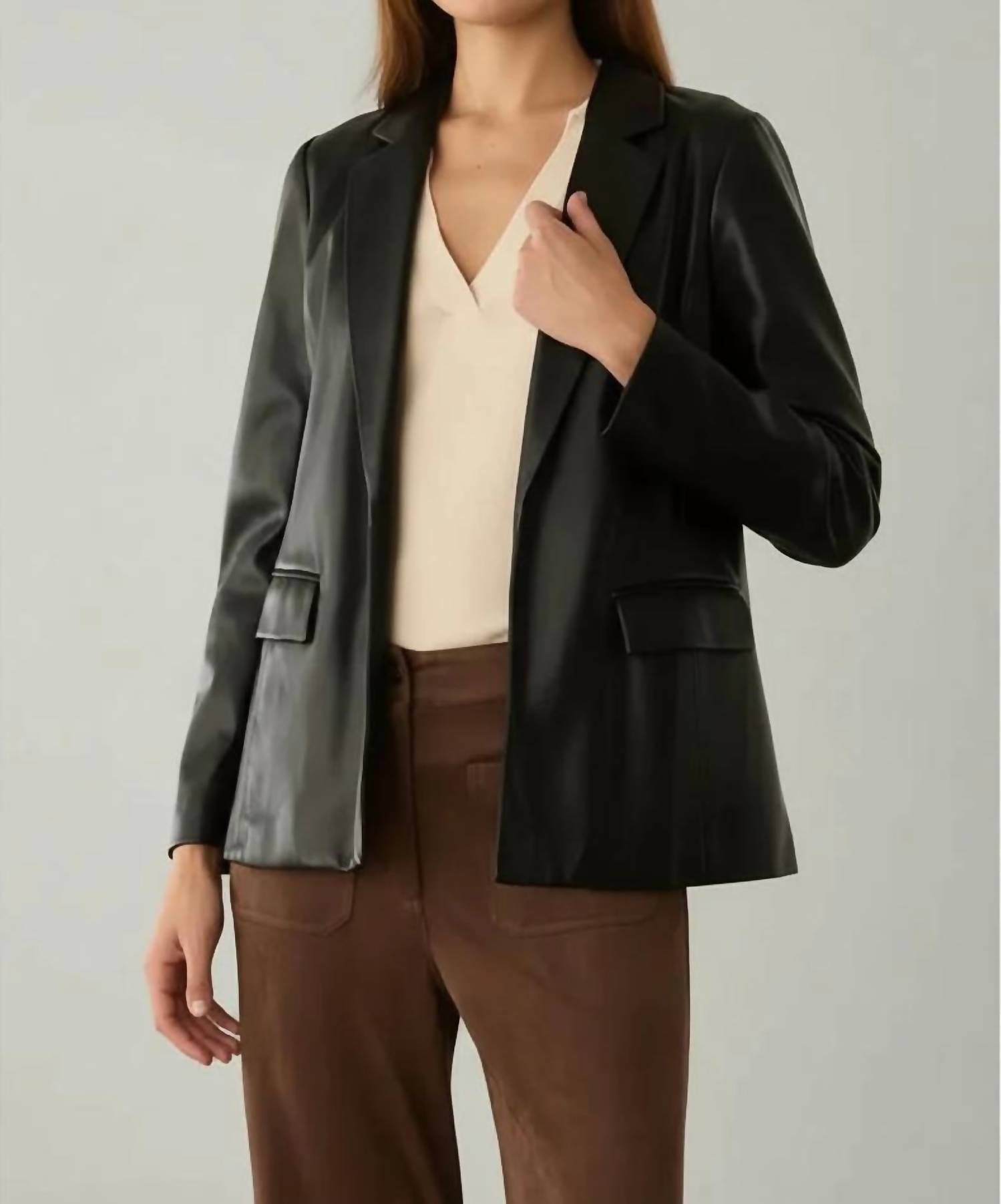 Skies Are Blue - Grace Open Front Blazer