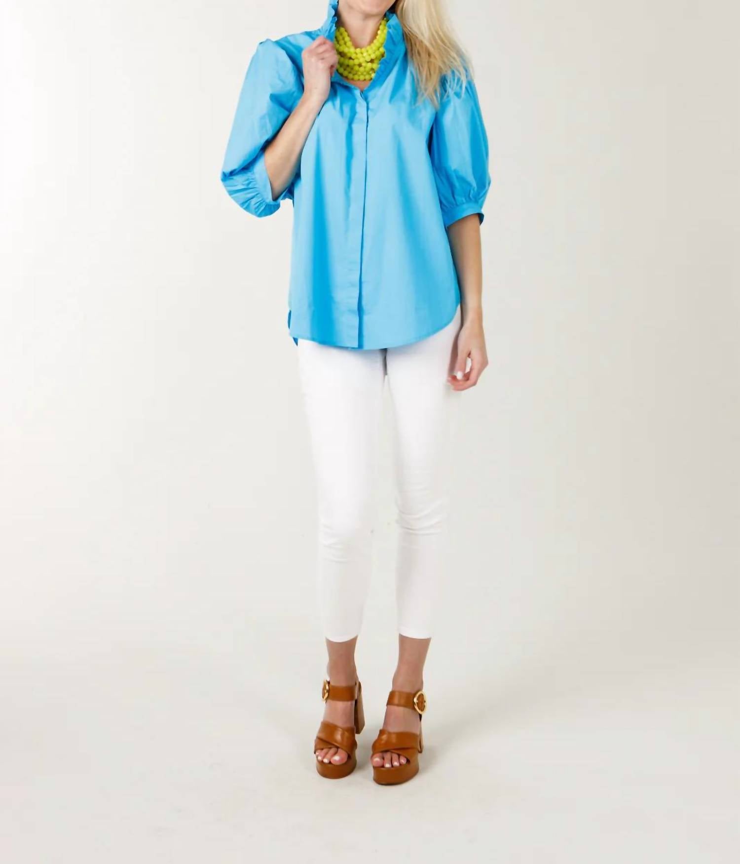 Holly Shae Design - Laura Ruffled Top