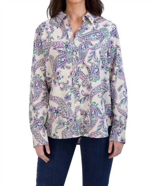 Foxcroft - BOYFRIEND SHIRT