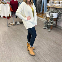 Pine Apparel - Grace Front-clasp Cardigan