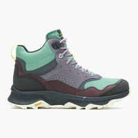 MERRELL Women's Speed Solo Mid Waterproof Shoe in jade - women's sneaker