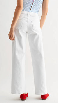 Just Black Denim - Mid-rise Loose Straight Full Length Jeans