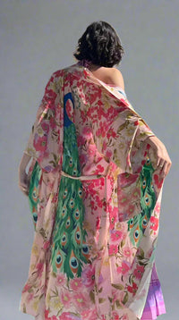 For Love Belle - Peacock Garden Kimono
