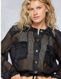 Pol - Our Favorite Open Weave Jacket