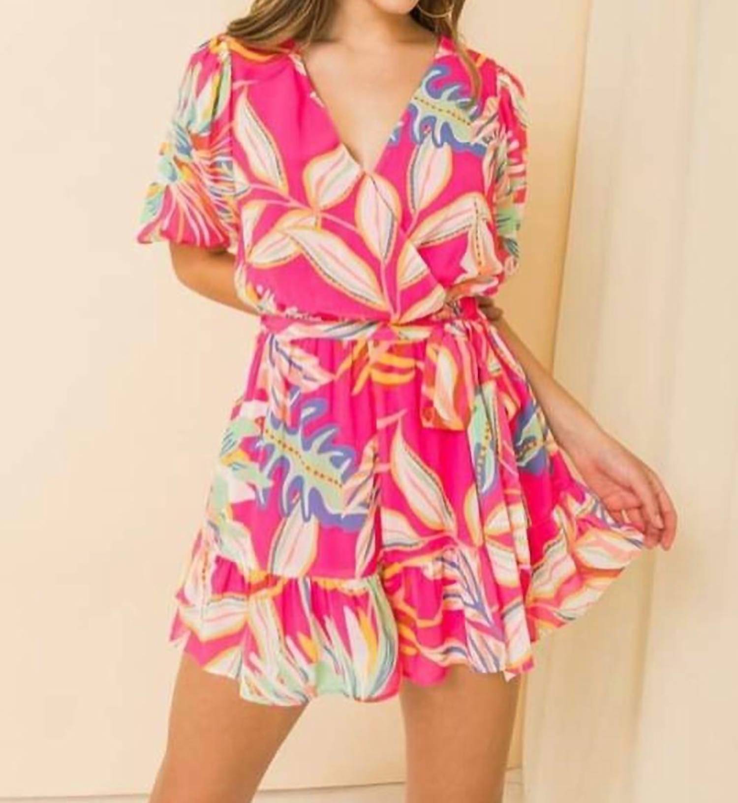 Flying Tomato - Floral Romper