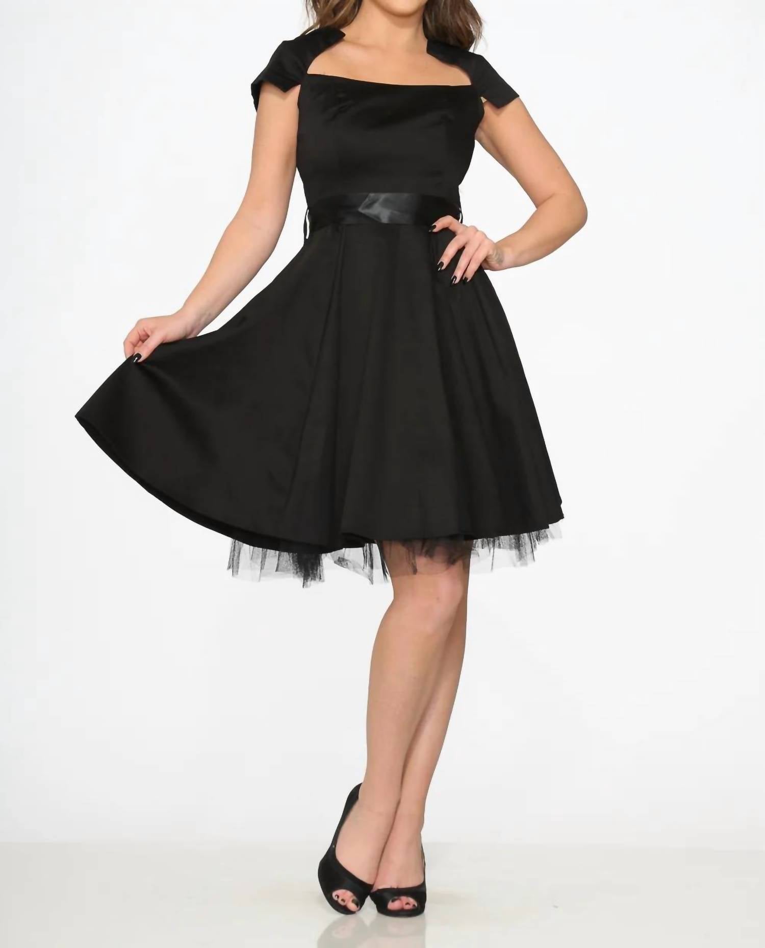 Orchid Bloom - Midi Swing Dress