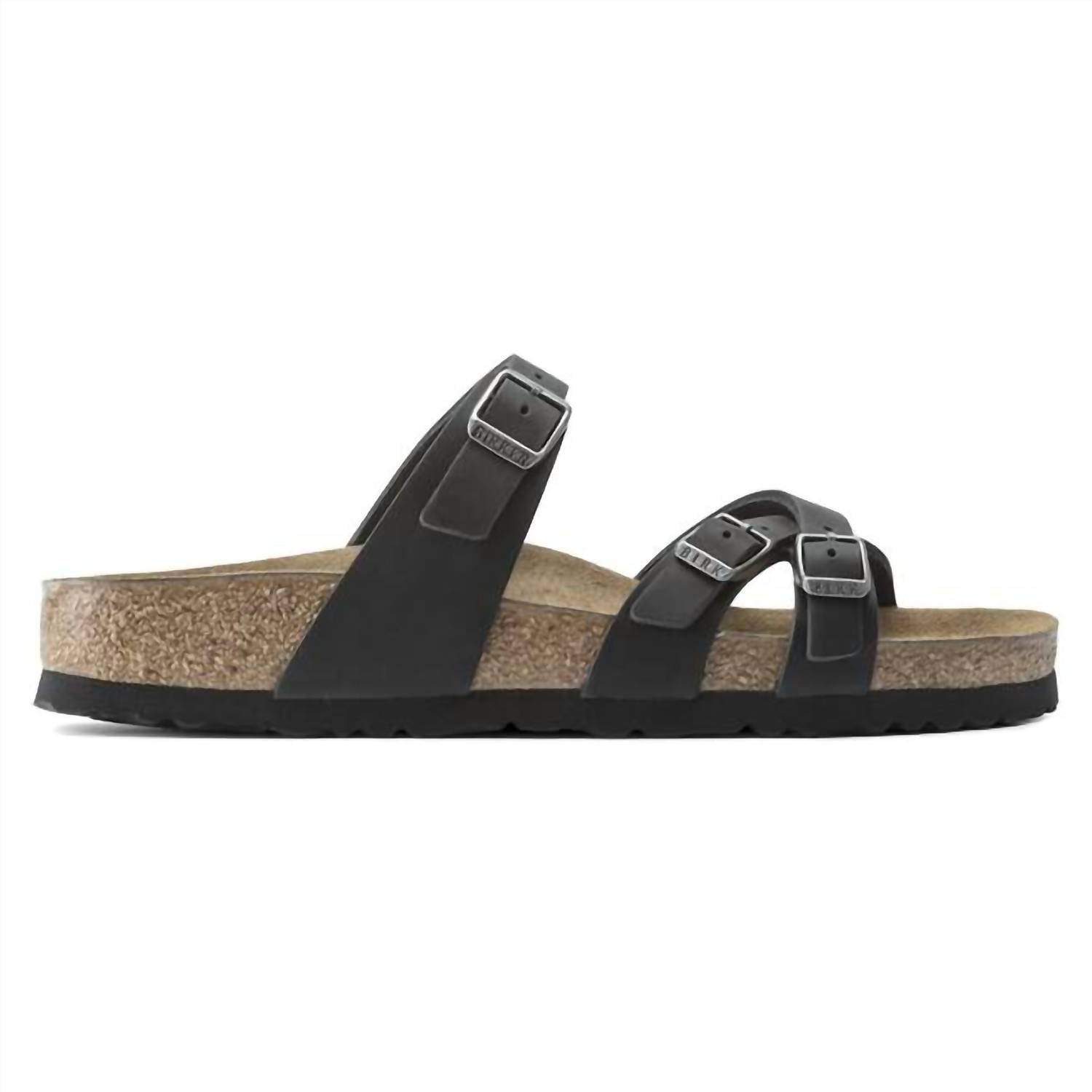 Birkenstock - Women's Franca Oiled Leather Sandals