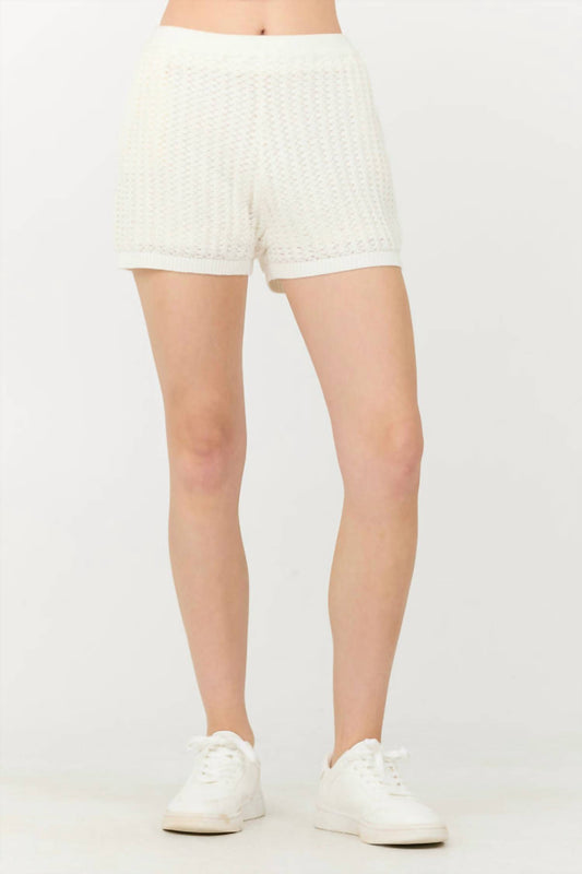 Vintage Havana - Crochet Pocket Shorts