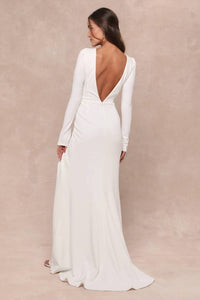 Lulus - Women's Stunning Romance Long Sleeve Mermaid Maxi Dress