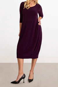 Sympli - Reversible Narrow Lantern Dress
