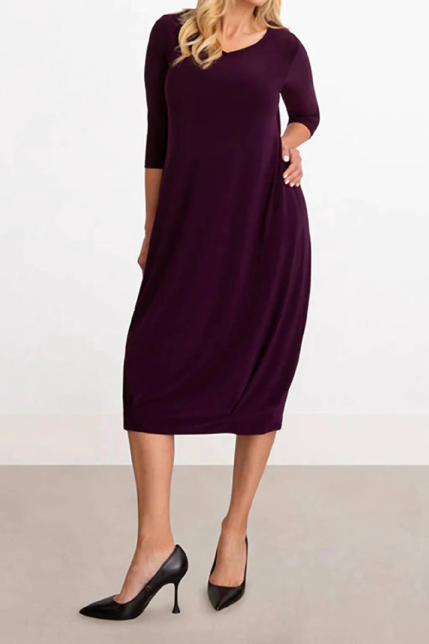 Sympli - Reversible Narrow Lantern Dress