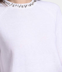 Minnie Rose - Jewel Neck Sweater