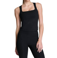 Spanx - Embossed Leopard Print Cropped Top