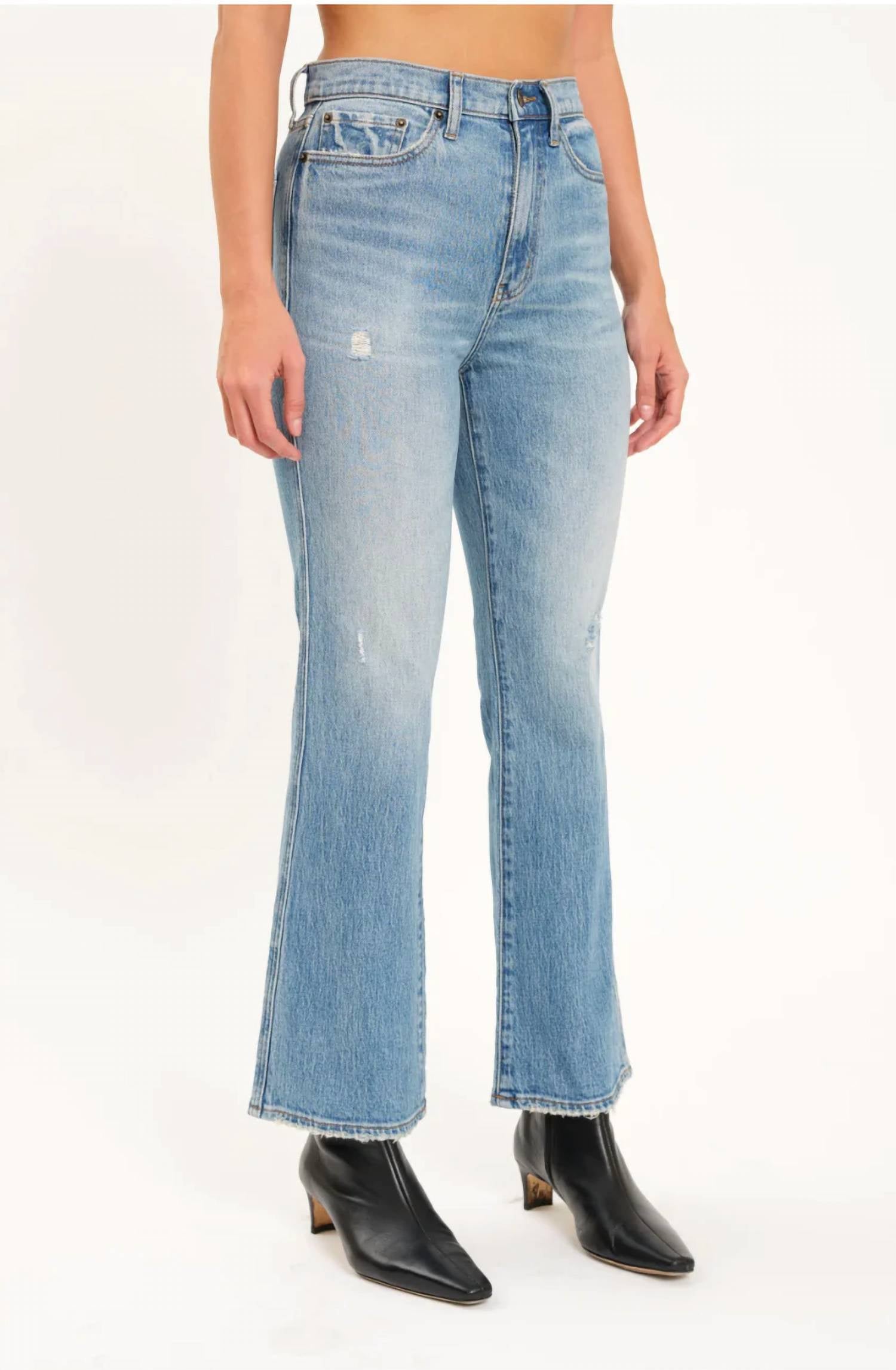 Daze - Soho High Rise Ankle Flare Jeans