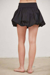 Blanco By Nature - Bubble Hem Mini Skirt