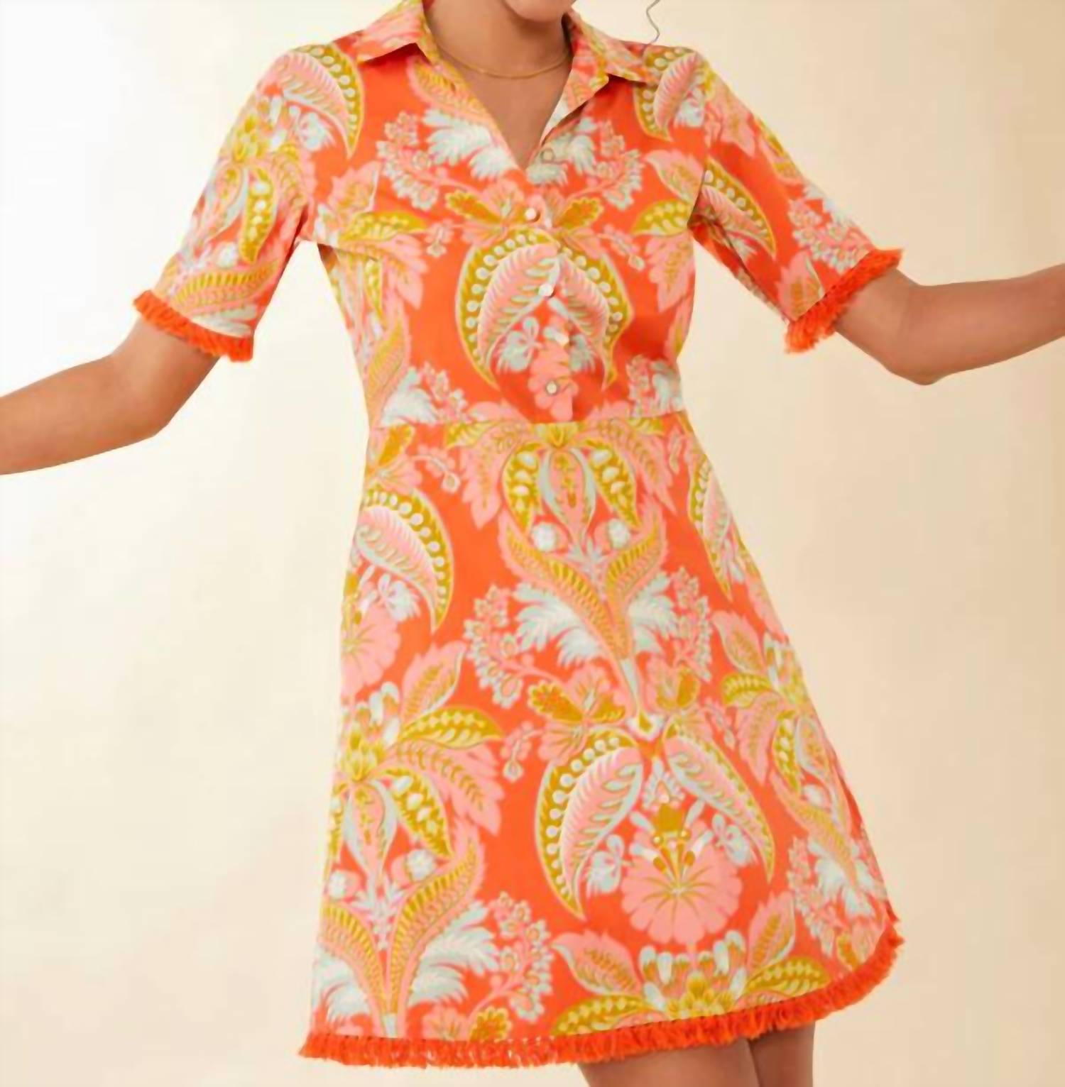 Spartina 449 - Ezra River Club Damask Shirt Dress
