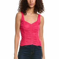 Project Social T - Carilano Ruched Rib Tank Top