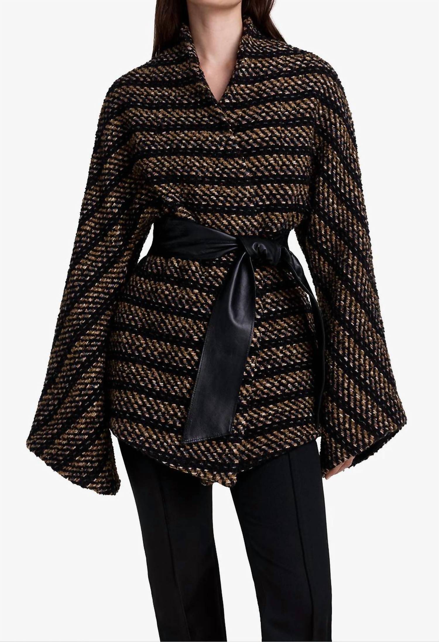 Smythe - Women's Belted Wrap Jacket
