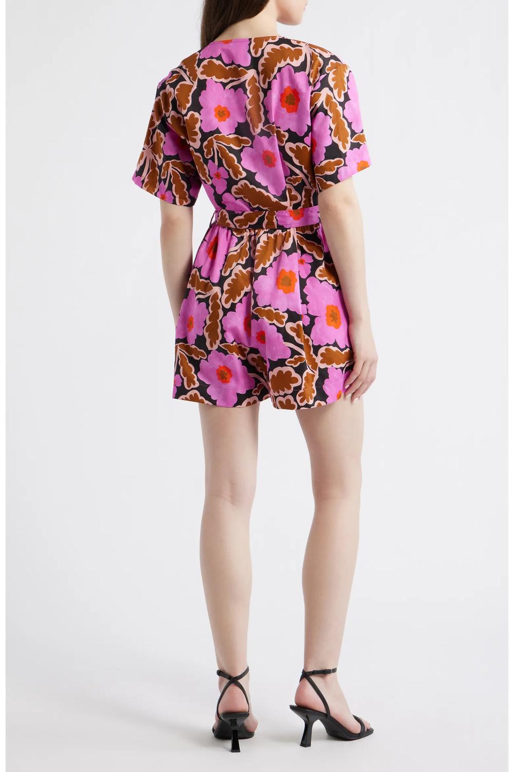 Frnch - Salvinia Floral Cotton Blend Romper