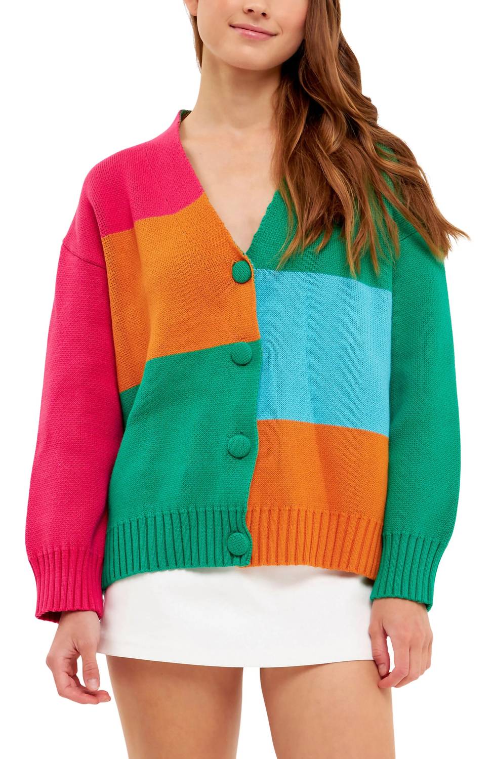 2.7 August Apparel - Mixing It Up Cardigan - cardigans - clothing - cotton