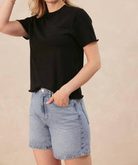 27 Miles Malibu - Rayna Top - black - cashmere - clothing