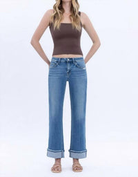 Lovervet - Delicate Gleam Wide Leg Jean