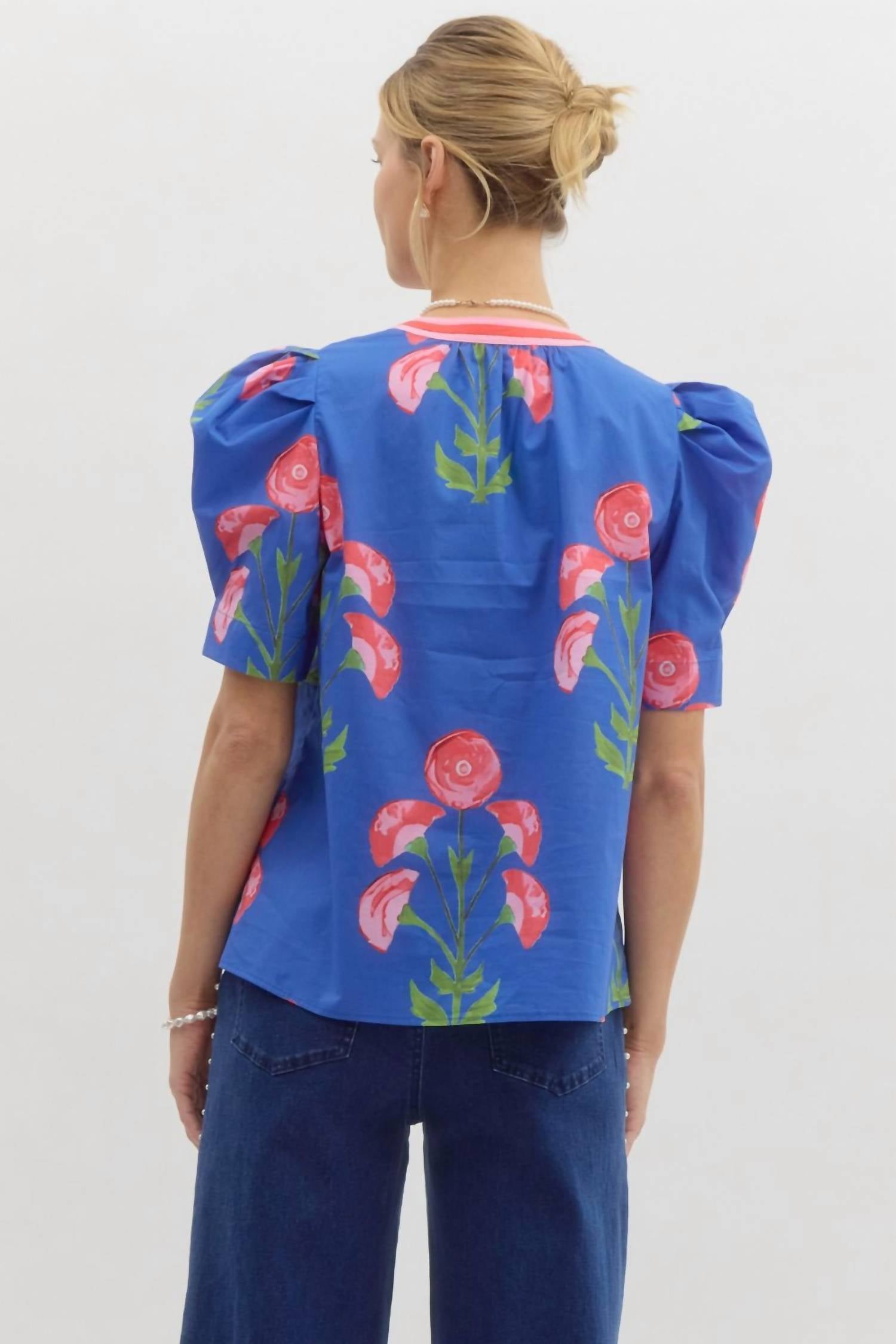 Entro - Little Miss Floral Top