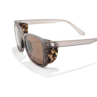 Sunski Women's Couloir Square Sunglasses in mist amber - women's accessory - detail view