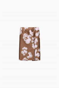 DOROTHEE SCHUMACHER Floral Statement Midi Skirt in caramello rose - women's skirt - view 5