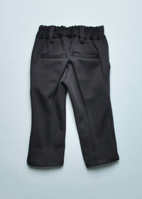Emanuel Pris Boys Pantalone Slacks in navy - kids' item - detail view