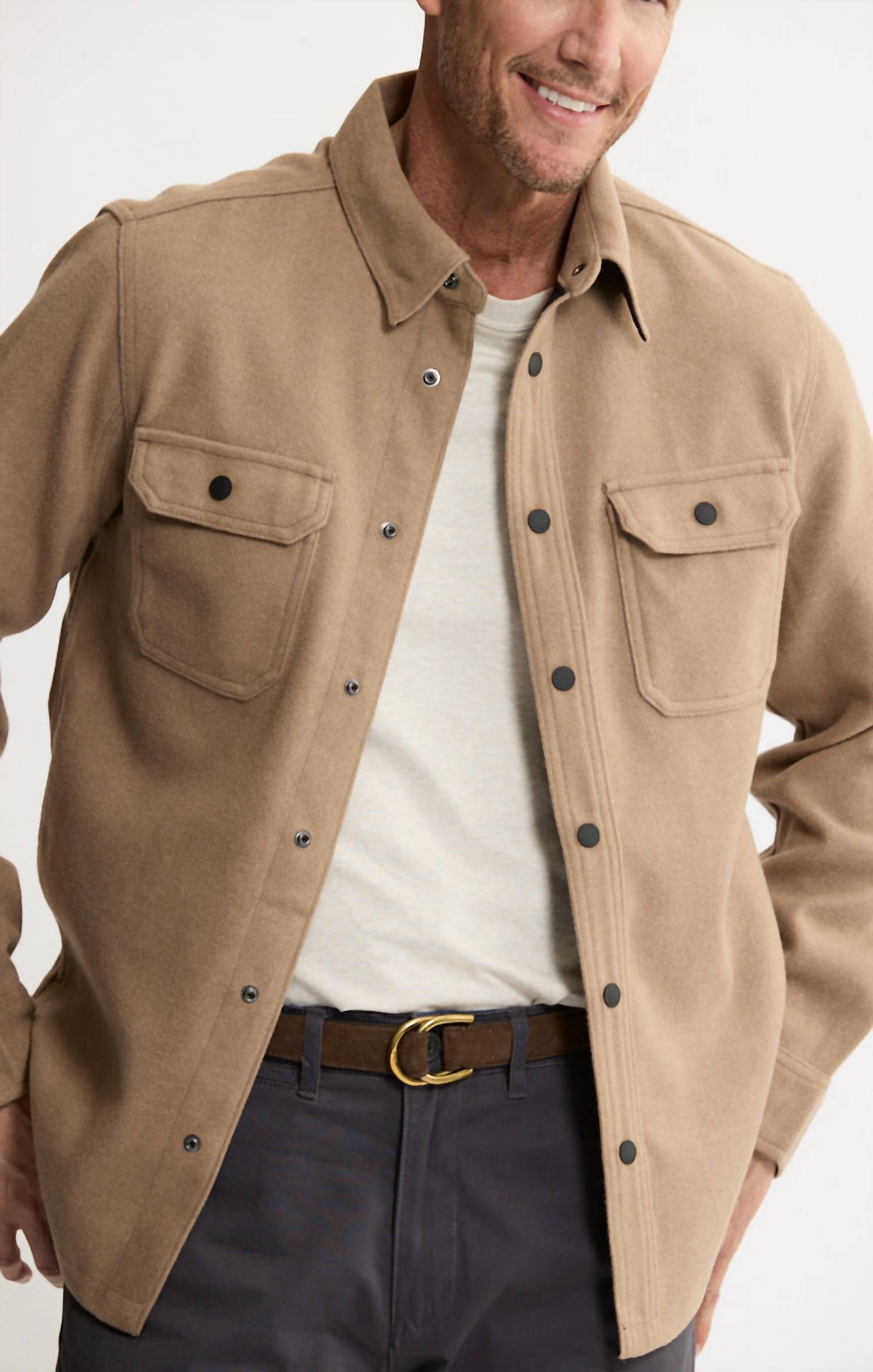Jachs New York - Brushed Knit Overshirt