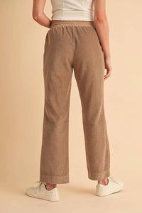 Aemi + Co - Corduroy Drawstring Pants