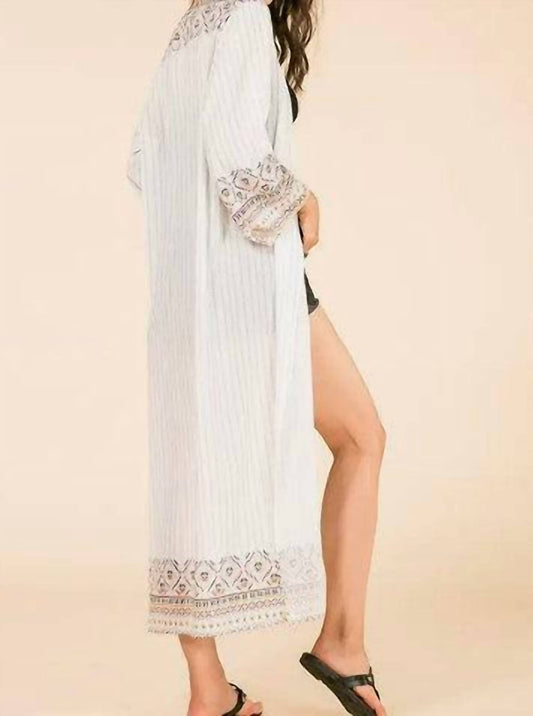 Jen & Co. - Tribal Print Kimono