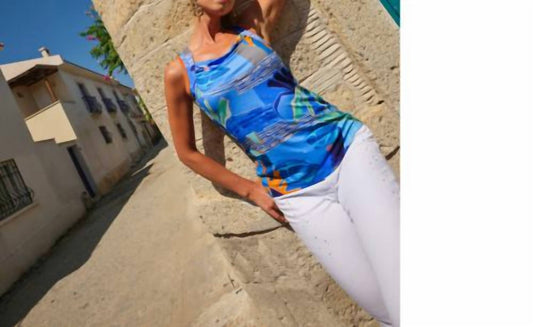 Fdj - Palmetto Sleeveless Top