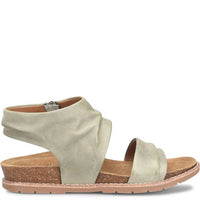 Comfortiva Women's Gale Sandal - Wide in sage - women's sandal - detail view