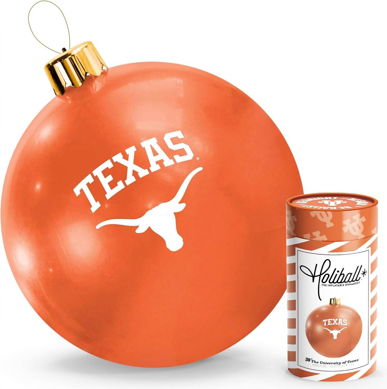 Holiball - University Of Texas Inflatable Ornament