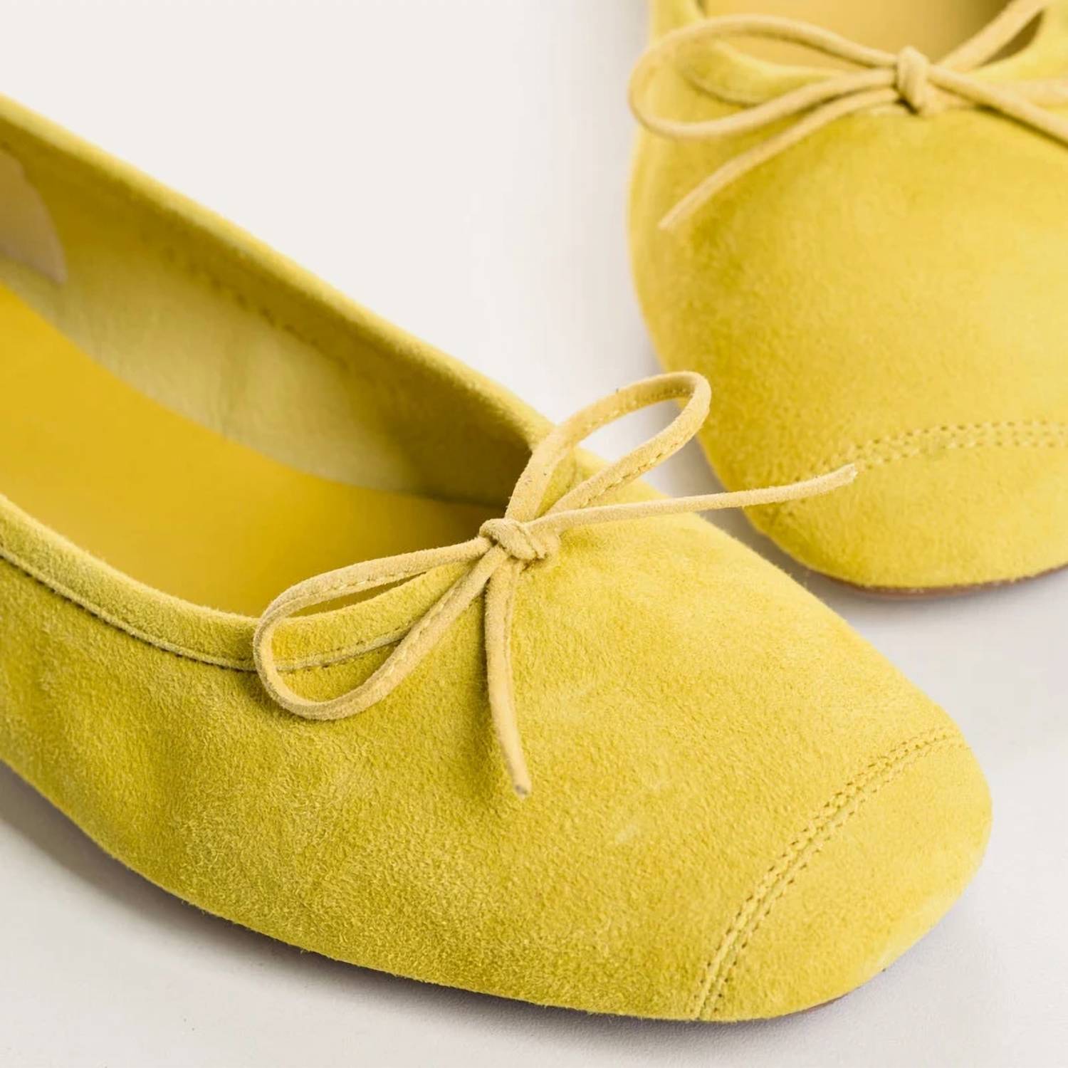 Reqins - Women's Ballerinas Harmony Suede Leather Flat