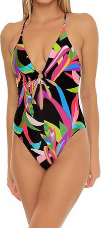 Trina Turk - Women's Birds of Paradise Floral One Piece Swimsuit