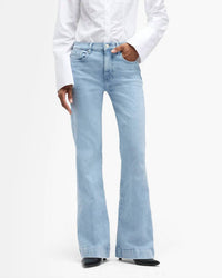 7 For All Mankind - Slim Illusion Tailorless Dojo Wide Leg Jeans