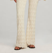saltwater LUXE Georgie Pants in natural - women's pants - detail view