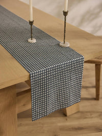 Geometry - Houndstooth Table Runner - Med 16" X 90"