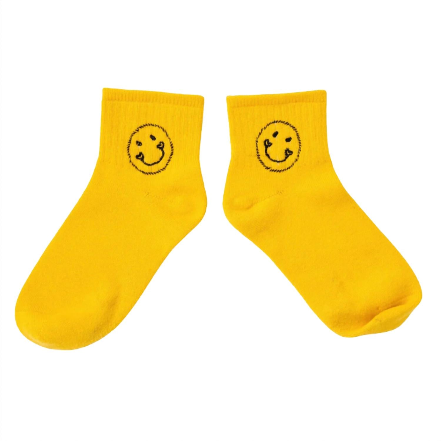 Kerri Rosenthal - Women's Good Morning Smiley Ankle Socks