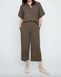 Renuar - Luxe Cropped Wide Leg Pant