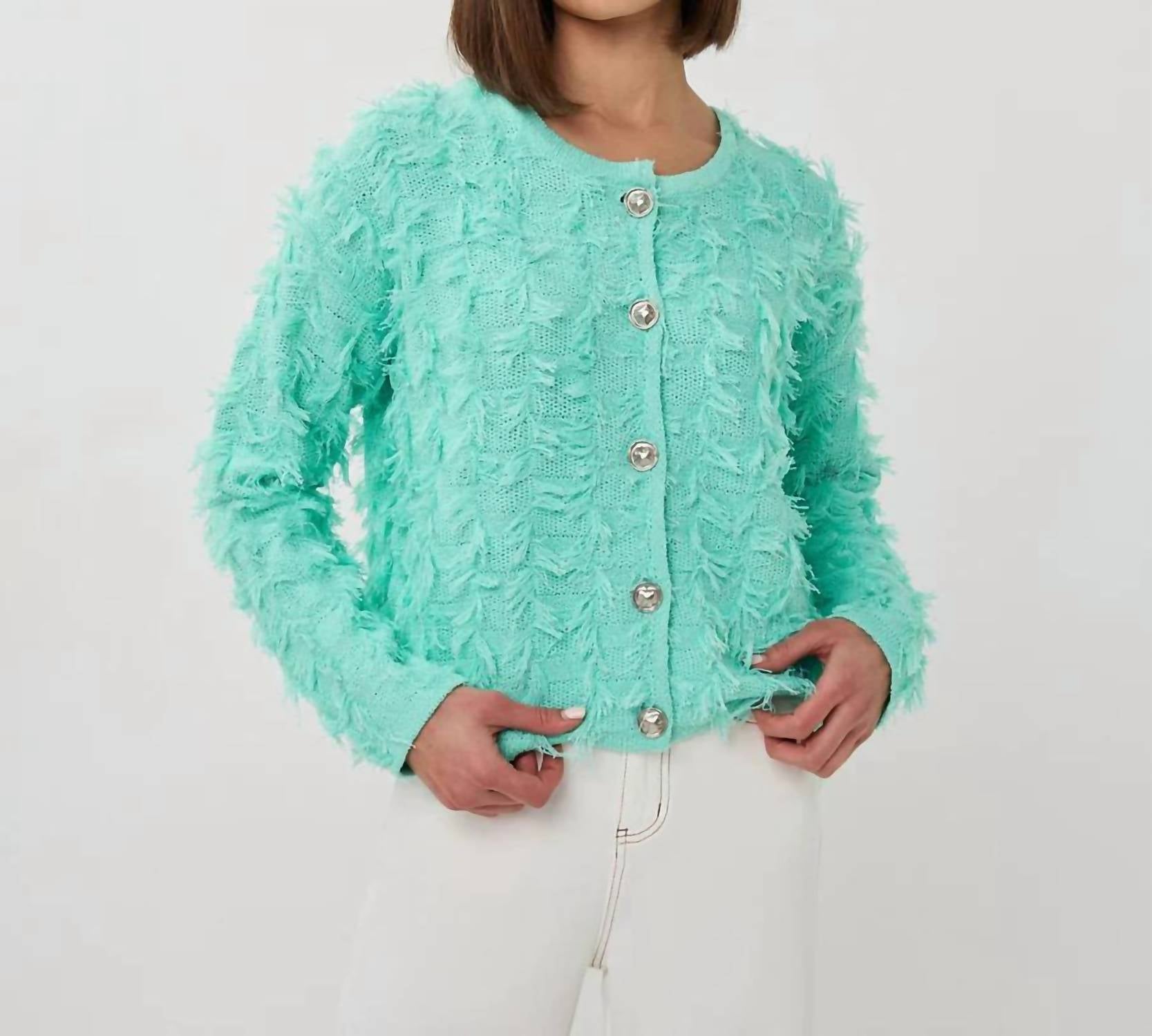 Esqualo - Fivika Fringed Cardigan