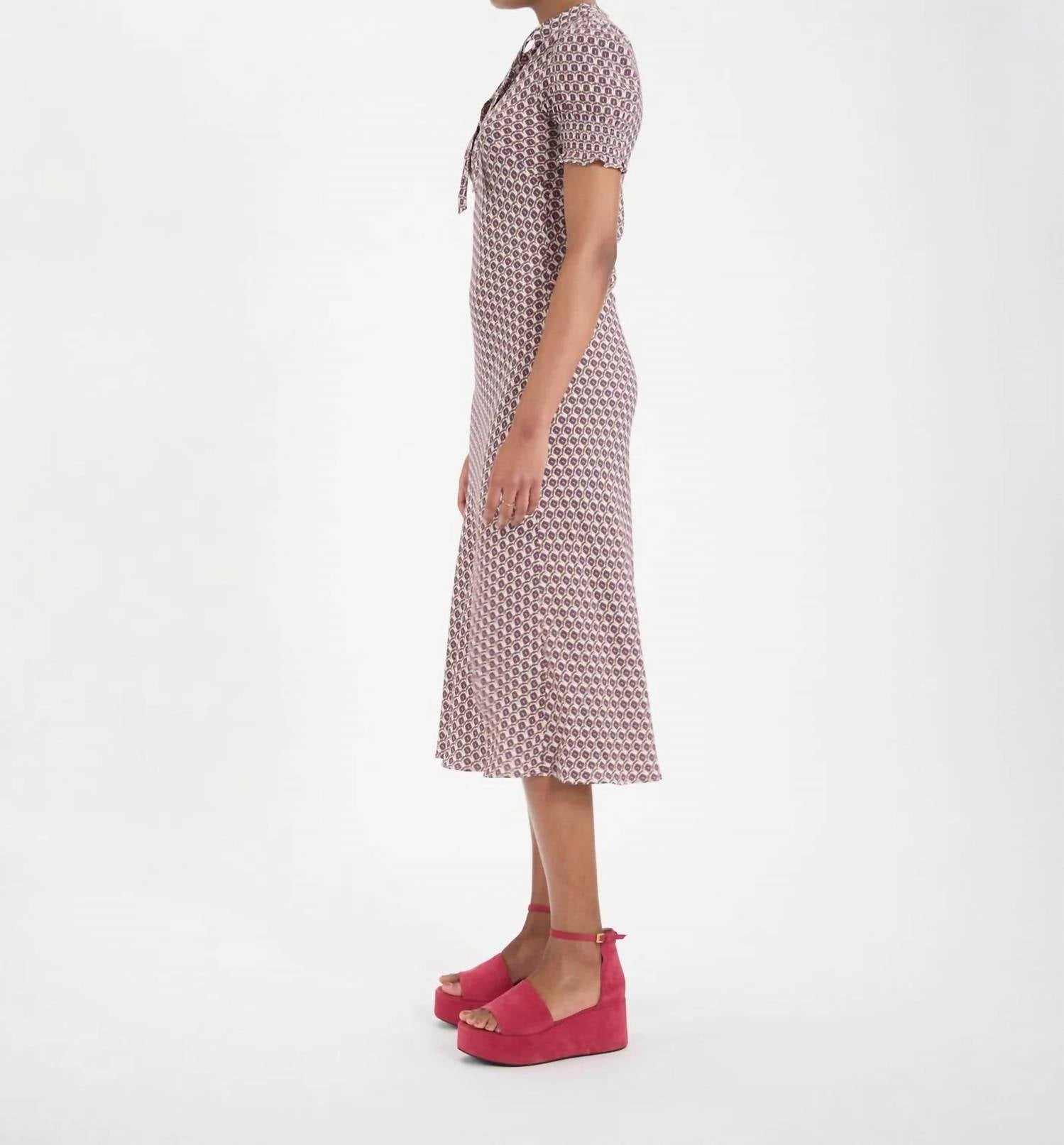 Ines De La Fressange - Cerise Midi Dress
