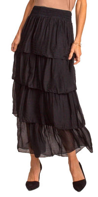 Gigi Moda - Carrie Ruffled Maxi Skirt