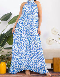 Karen T Design - Polka Dots Halter Jumpsuit